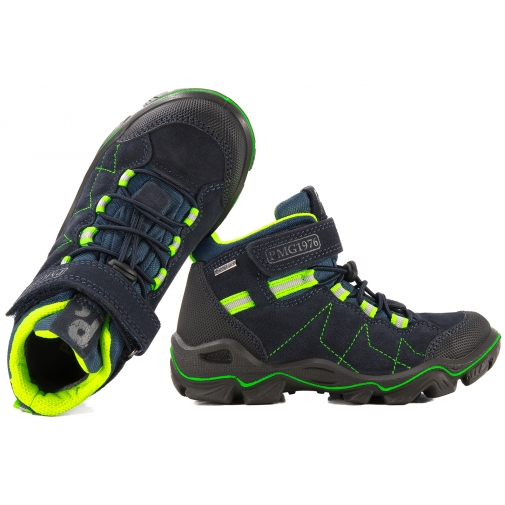 PRIMIGI 8892500 TRZEWIKI WODOODPORNE TREKKINGOWE Z MEMBRANĄ GORE-TEX