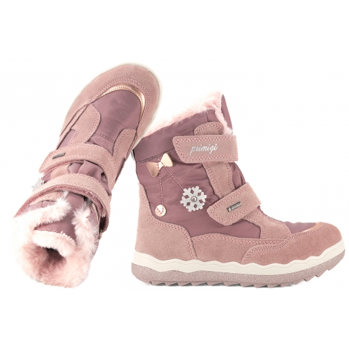 PRIMIGI 888371 ŚNIEGOWCE TRZEWIKI OCIEPLANE ZIMOWE KOZACZKI Z MEMBRANĄ GORE-TEX