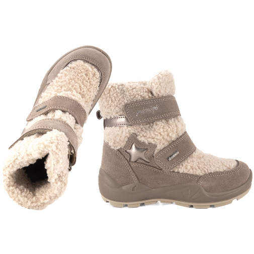 PRIMIGI 8881566 ŚNIEGOWCE TRZEWIKI OCIEPLANE ZIMOWE KOZAKI Z MEMBRANĄ GORE-TEX