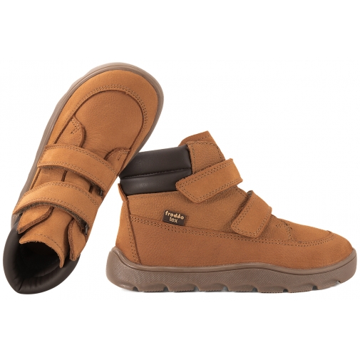 FRODDO G2110150-3 BAREFOOT TRZEWIKI WODOODPORNE Z MEMBRANĄ SKÓRA RZEPY