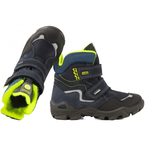 PRIMIGI 8892622 ŚNIEGOWCE TRZEWIKI OCIEPLANE ZIMOWE KOZAKI Z MEMBRANĄ GORE-TEX