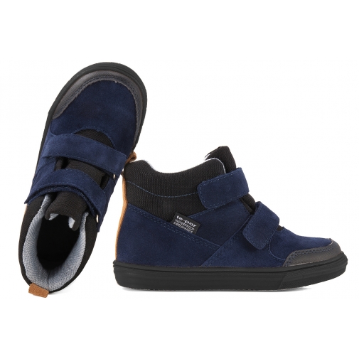 MIDO NOSTER 42-17 TRZEWIKI DZIECIĘCE WODOODPORNE z MEMBRANĄ granatowe