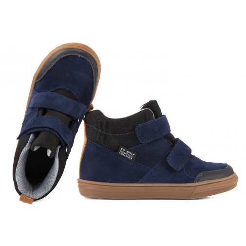 MIDO NOSTER 42-17 TRZEWIKI DZIECIĘCE WODOODPORNE z MEMBRANĄ granatowe