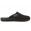 INBLU DG-82U TEKSTYLNE DOMOWE MĘSKIE KAPCIE PAPCIE KLAPKI PU czarne