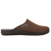 INBLU DG-82U TEKSTYLNE DOMOWE MĘSKIE KAPCIE PAPCIE KLAPKI PU brązowe