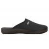 INBLU DG-75U TEKSTYLNE DOMOWE MĘSKIE KAPCIE PAPCIE KLAPKI PU czarne
