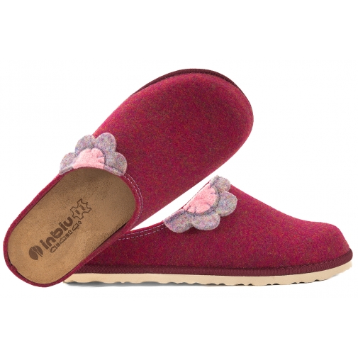 INBLU CS-43 DOMOWE DAMSKIE KAPCIE PAPCIE KLAPKI FILCOWE