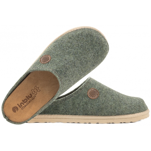 INBLU CS-47 DOMOWE DAMSKIE KAPCIE PAPCIE KLAPKI FILCOWE