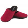INBLU LV-18 TEKSTYLNE DOMOWE DAMSKIE KAPCIE PAPCIE KLAPKI KOTURN PU bordo