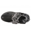 POTOCKI 25-16355 TRZEWIKI OCIEPLANE DAMSKIE BOTKI ZIMOWE TRAPERKI czarne