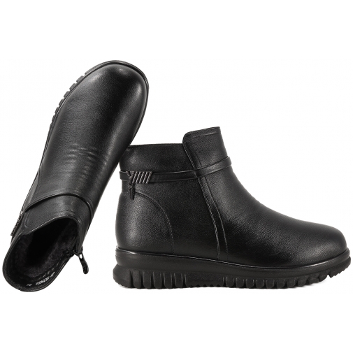 POTOCKI 25-16356 BOTKI ZIMOWE DAMSKIE KOZACZKI OCIEPLANE