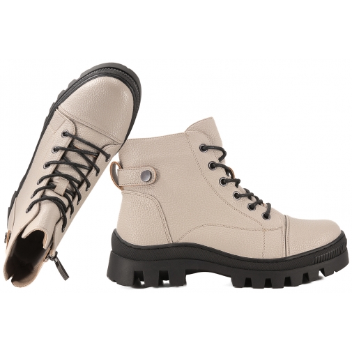 POTOCKI 25-19317KHPU TRZEWIKI OCIEPLANE DAMSKIE BOTKI TRAPERKI EKO
