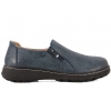 POTOCKI 25-90352NV PÓŁBUTY DAMSKIE MOKASYNY Z ZAMKIEM EKO granatowe