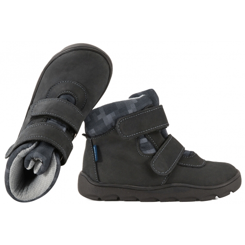 MAZUREK 1360 BAREFOOT TRZEWIKI WODOODPORNE Z MEMBRANĄ granatowe