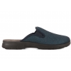 INBLU BG-59 TEKSTYLNE DOMOWE MĘSKIE KAPCIE PAPCIE KLAPKI SKÓRA PU granatwe