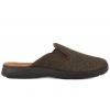 INBLU BG-59 TEKSTYLNE DOMOWE MĘSKIE KAPCIE PAPCIE KLAPKI SKÓRA PU brązowe