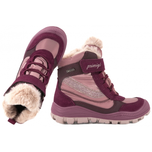 PRIMIGI 8877633 ŚNIEGOWCE TRZEWIKI OCIEPLANE ZIMOWE Z MEMBRANĄ GORE-TEX