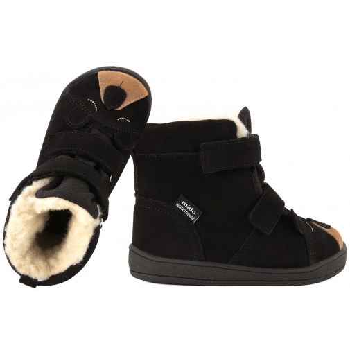 MIDO NOSTER 62-08 BAREFOOT TRZEWIKI WODOODPORNE Z MEMBRANĄ SKÓRA RZEPY