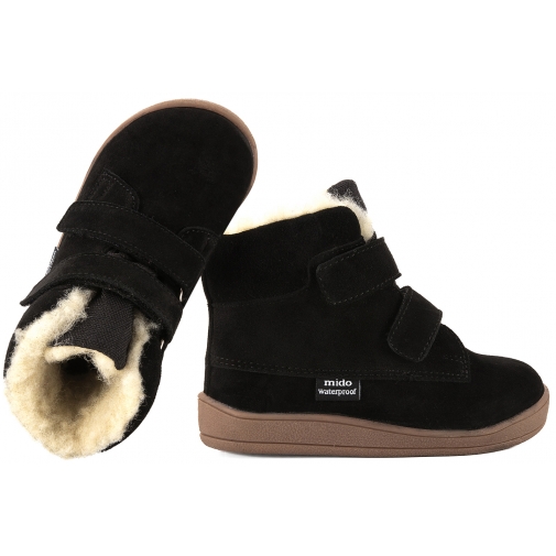MIDO NOSTER 62-09 BMIDO NOSTER 62-08 BAREFOOT TRZEWIKI ZIMOWE ŚNIEGOWCE WODOODPORNE Z MEMBRANĄ