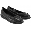 MACIEJKA P6504-02/00-8 BALERINKI DAMSKIE PÓŁBUTY BALERINY LAKIERKI czarne