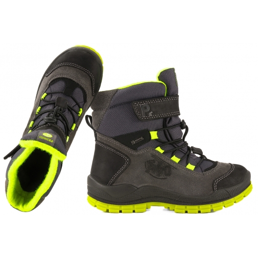 PRIMIGI 8897511 ŚNIEGOWCE TRZEWIKI OCIEPLANE ZIMOWE KOZAKI Z MEMBRANĄ GORE-TEX