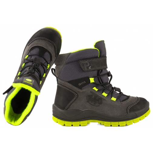 PRIMIGI 8897511 ŚNIEGOWCE TRZEWIKI OCIEPLANE ZIMOWE KOZAKI Z MEMBRANĄ GORE-TEX