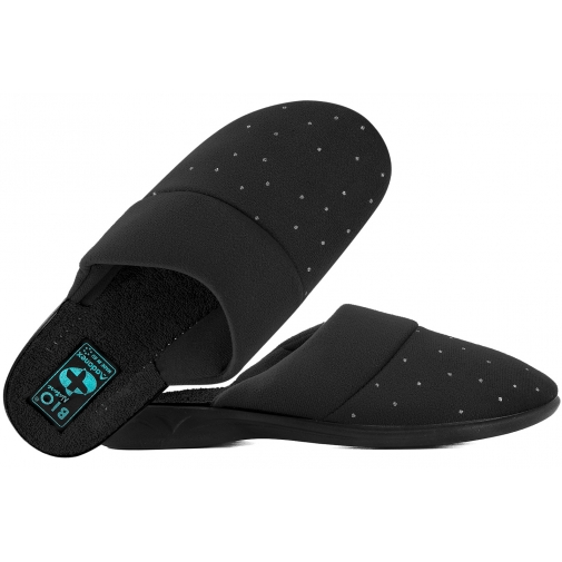 ADANEX 29953 TEKSTYLNE DOMOWE DAMSKIE KAPCIE PAPCIE KLAPKI BIO PU