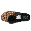 ADANEX 29919 TEKSTYLNE DOMOWE DAMSKIE KAPCIE PAPCIE KLAPKI RZEP BIO PU panterka