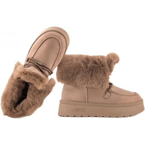 BIG STAR SS274114 ŚNIEGOWCE BOTKI OCIEPLANE KOZACZKI WODOODPORNE MEMBRANA