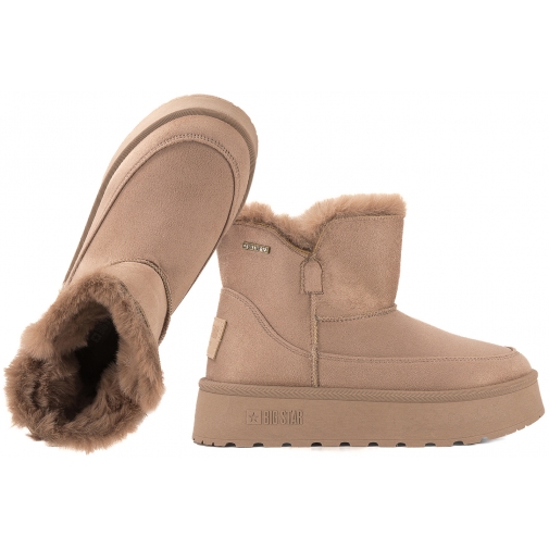 BIG STAR SS274117 ŚNIEGOWCE BOTKI OCIEPLANE KOZACZKI WODOODPORNE MEMBRANA