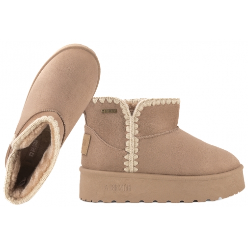 BIG STAR SS274129 ŚNIEGOWCE BOTKI OCIEPLANE KOZACZKI WODOODPORNE MEMBRANA