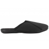 ADANEX 29998 TEKSTYLNE DOMOWE MĘSKIE KAPCIE PAPCIE KLAPKI BIO PU czarne