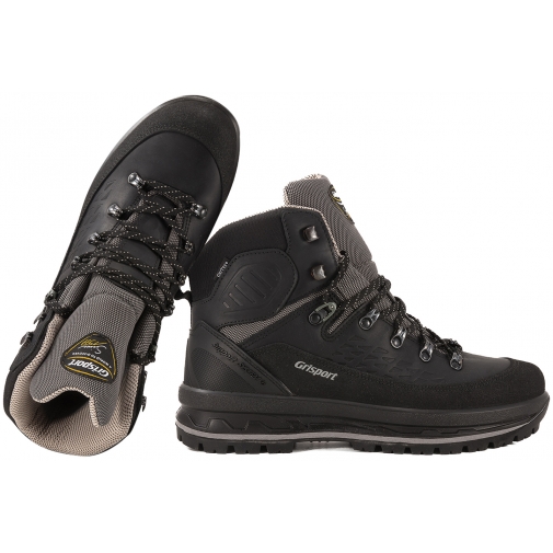 GRISPORT 15011DV3G BUTY TREKKINGOWE WYSOKIE MĘSKIE MEMBRANA SKÓRA vibram