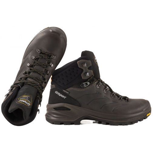 GRISPORT 15203D14G BUTY TREKKINGOWE WYSOKIE MĘSKIE MEMBRANA SKÓRA vibram