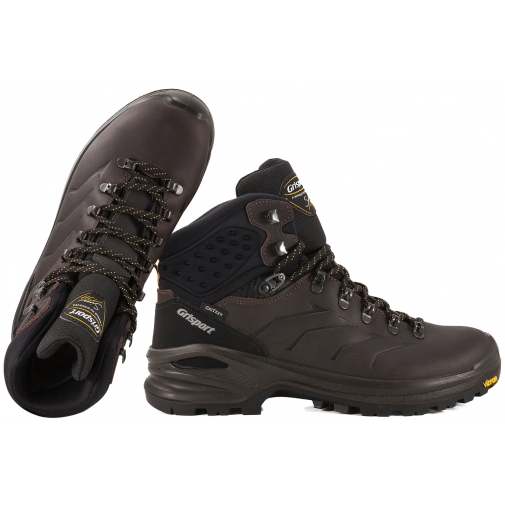 GRISPORT 15203D15G BUTY TREKKINGOWE WYSOKIE MĘSKIE MEMBRANA SKÓRA vibram
