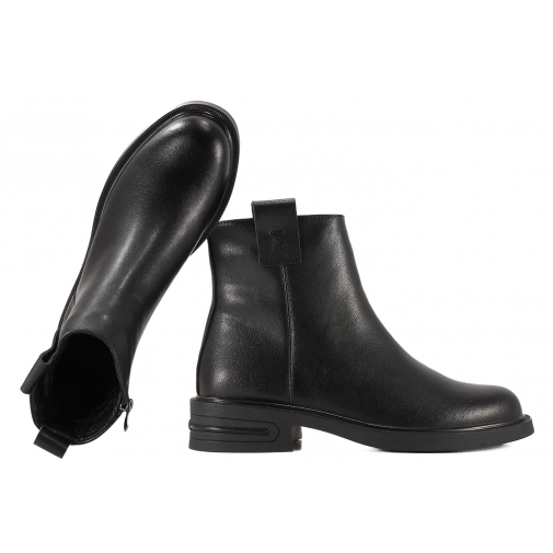 JANKOWSKI JK/B-3-128 SZTYBLETY KOZACZKI TRZEWIKI BOTKI ZIMOWE OCIEPLANE SKÓRA