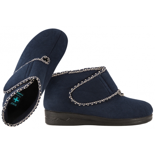 ADANEX 29935 BAMBOSZE TEKSTYLNE DOMOWE DAMSKIE KAPCIE PAPCIE PEŁNE BIO PU