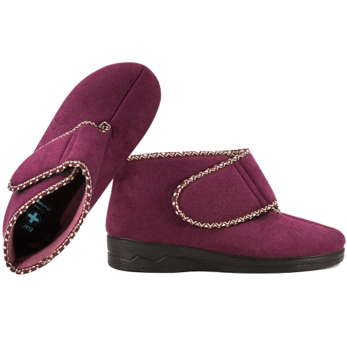 ADANEX 29924 BAMBOSZE TEKSTYLNE DOMOWE DAMSKIE KAPCIE PAPCIE PEŁNE BIO PU