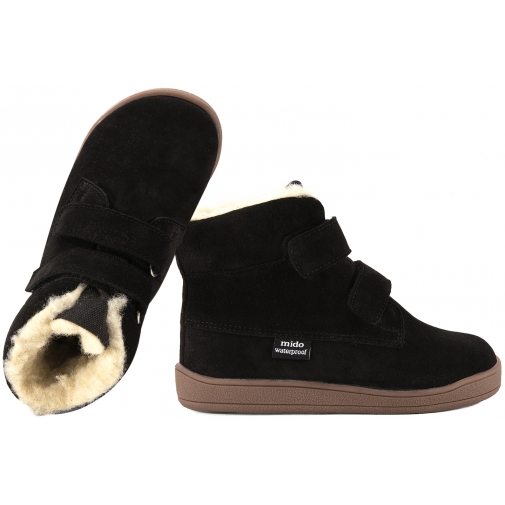 MIDO NOSTER 72-09 BAREFOOT TRZEWIKI ZIMOWE ŚNIEGOWCE WODOODPORNE Z MEMBRANĄ
