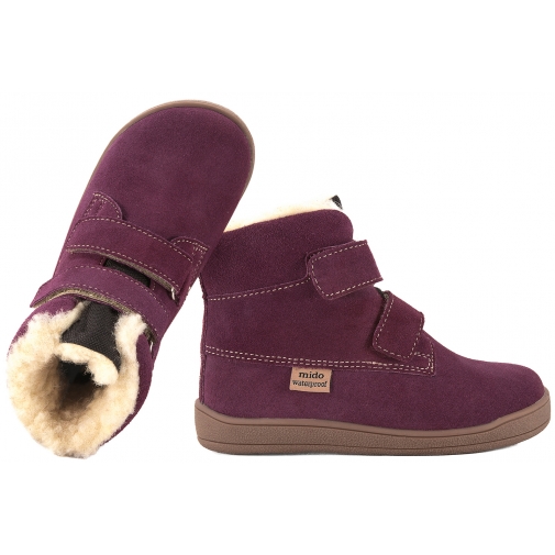 MIDO NOSTER 72-09 BAREFOOT TRZEWIKI ZIMOWE ŚNIEGOWCE WODOODPORNE Z MEMBRANĄ
