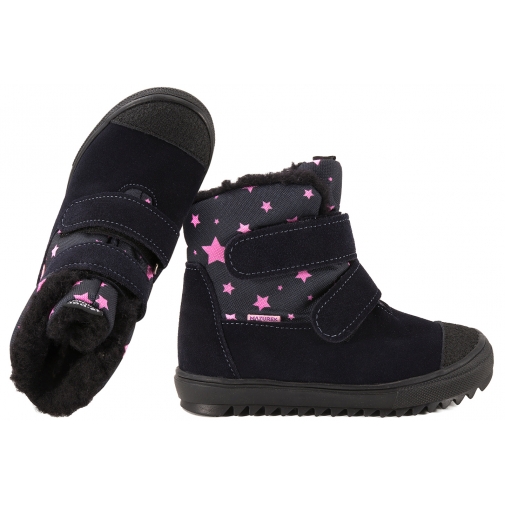 MAZUREK 1370 TRZEWIKI OCIEPLANE ZIMOWE ŚNIEGOWCE WODOODPORNE Z MEMBRANĄ