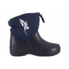 REALPAKS D-335 ŚNIEGOWCE DAMSKIE KALOSZE ZIMOWE OCIEPLANE PIANKA EVA granatowe