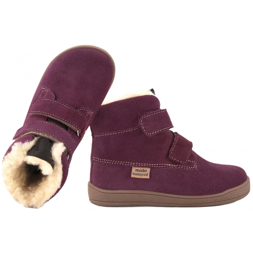 MIDO NOSTER 62-09 BAREFOOT TRZEWIKI ZIMOWE ŚNIEGOWCE WODOODPORNE Z MEMBRANĄ
