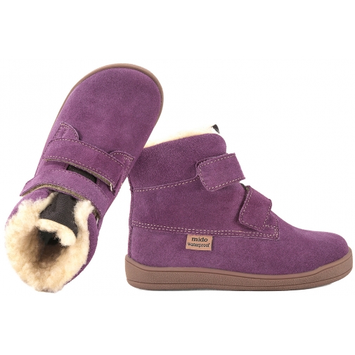MIDO NOSTER 62-09 BAREFOOT TRZEWIKI ZIMOWE ŚNIEGOWCE WODOODPORNE Z MEMBRANĄ