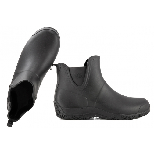 REALPAKS BG-8/2 KALOSZE DAMSKIE GUMOWCE KRÓTKIE czarne