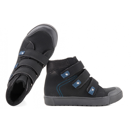 KORNECKI 6014 TRZEWIKI OCIEPLANE ZIMOWE KOZACZKI CHŁOPIĘCE