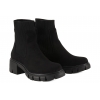 FILIPPO DBT4222 KOZACZKI OCIEPLANE ZIMOWE DAMSKIE BOTKI EKO ZAMSZ czarne