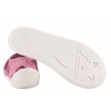 RAWEKS DOROTKA D52 BALERINKI TEKSTYLNE DZIEWCZĘCE DOMOWE KAPCIE skóra wkładka