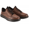 NANDOO 2003 PÓŁBUTY CASUAL SNEAKERSY SKÓRZANE MĘSKIE brązowe