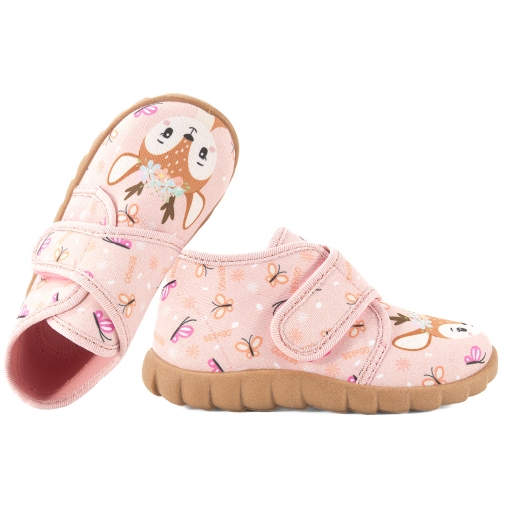 BEFADO 465P223 TEKSTYLNE DOMOWE DZIEWCZĘCE KAPCIE PAPCIE RZEP FLEXI-B